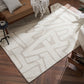 Cosmos Rug in White & Beige