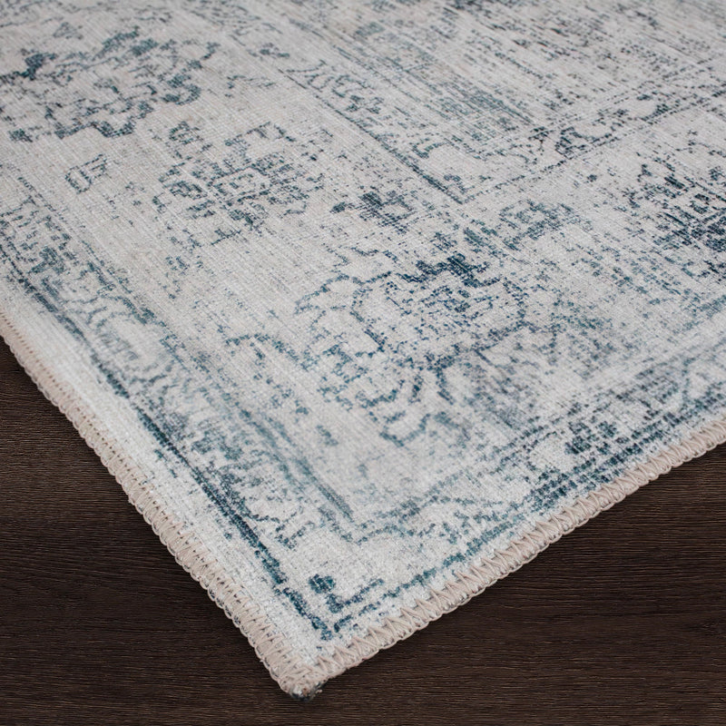 Chloe Rug in Grey & Blue