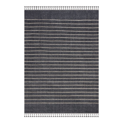 Ambrose Rug in Navy & Grey