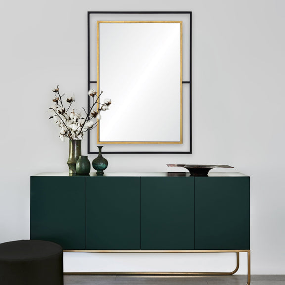 Gray Wall Mirror