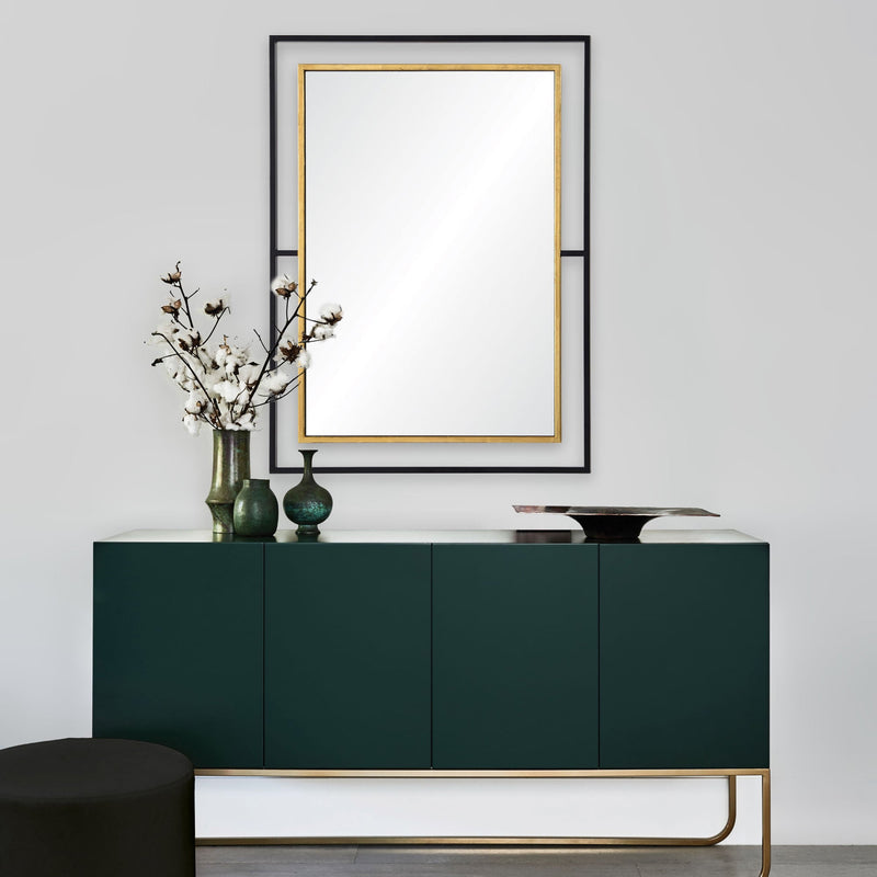 Gray Wall Mirror