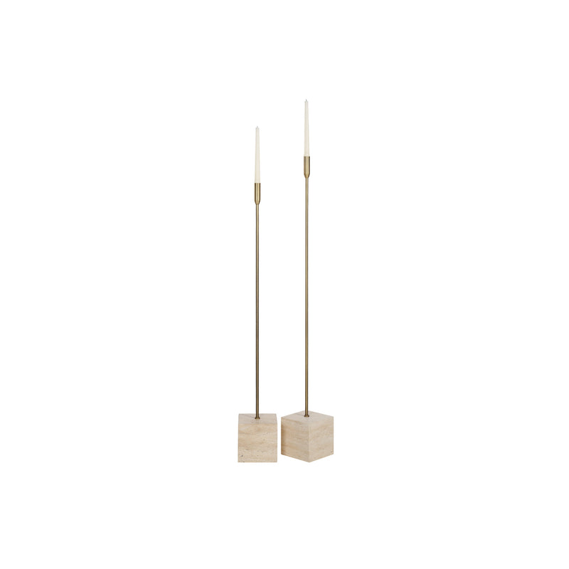 Chambers Floor Candle Holders (Set of 2)