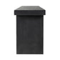 Huesca Outdoor Console Table - Distressed Graphite Concrete