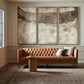 Revere Triptych by Matera — Rustic Walnut Floater