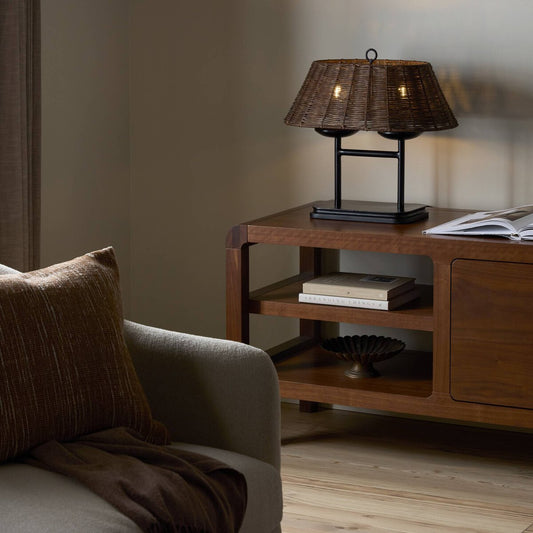 Harwick Table Lamp - Jet Black