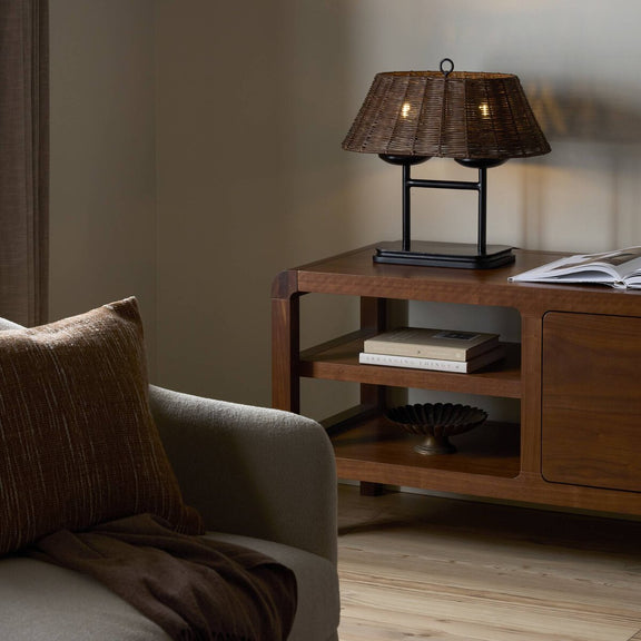 Harwick Table Lamp - Jet Black