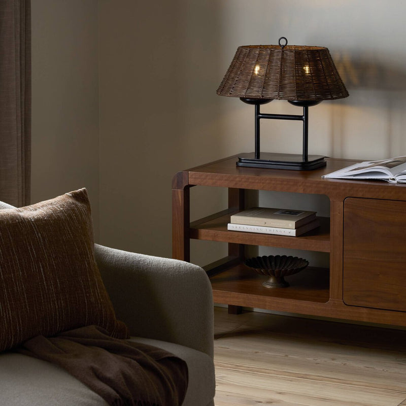 Harwick Table Lamp - Jet Black