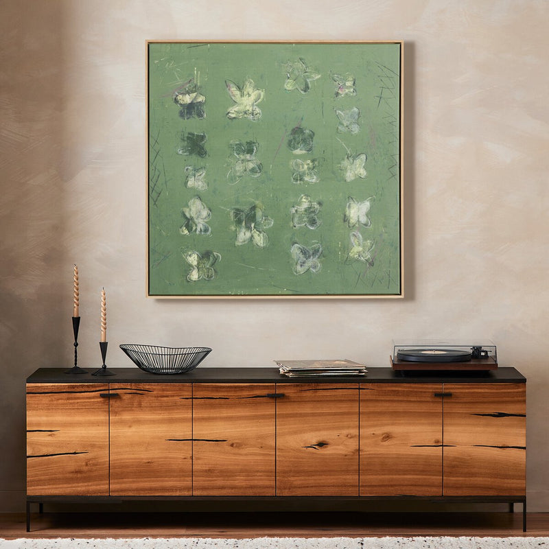 Verdant Garden by Jamie Beckwith - White Oak Floater