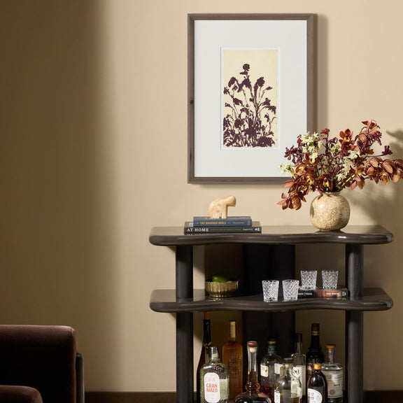 Meadow Rue No.6 by Shaina Page - Rooftop Rustic Walnut