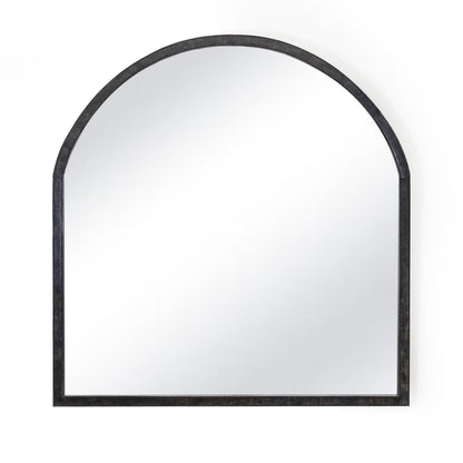 Knox Leather Mantle Mirror