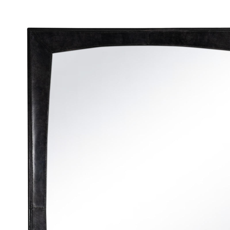 Estaban Leather Mirror Small
