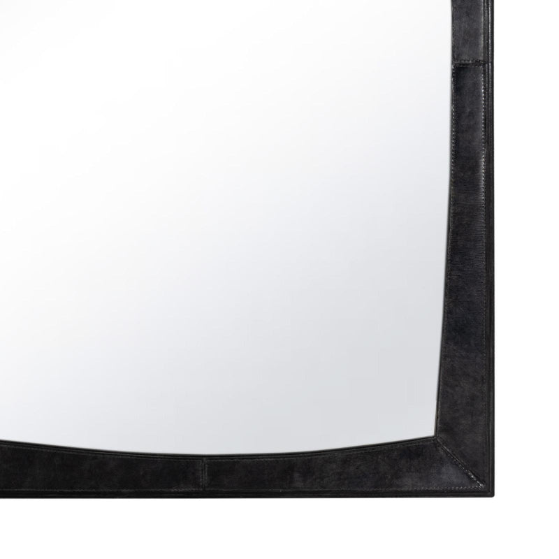 Estaban Leather Mirror Small