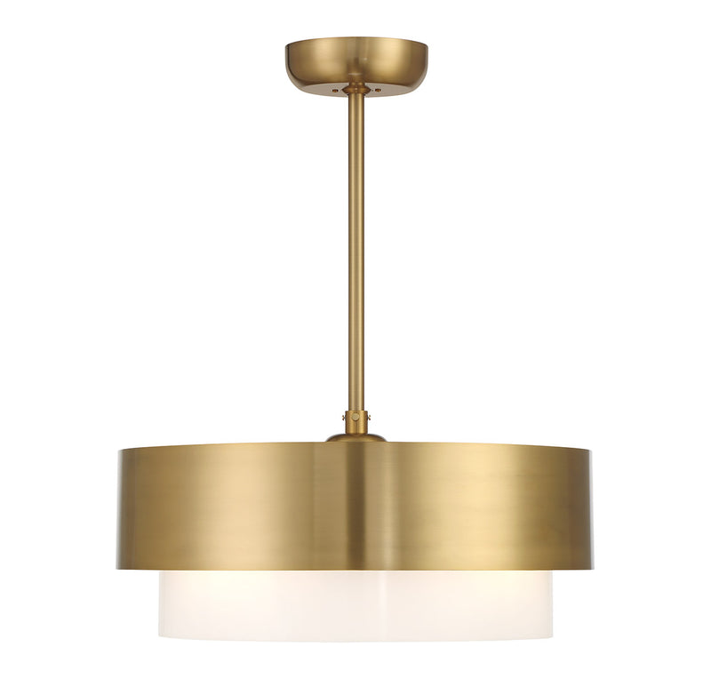 Diana 4-Light Fan D'Lier