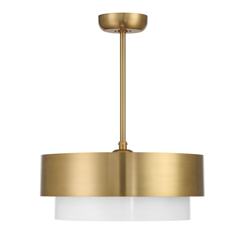 Diana 4-Light Fan D'Lier