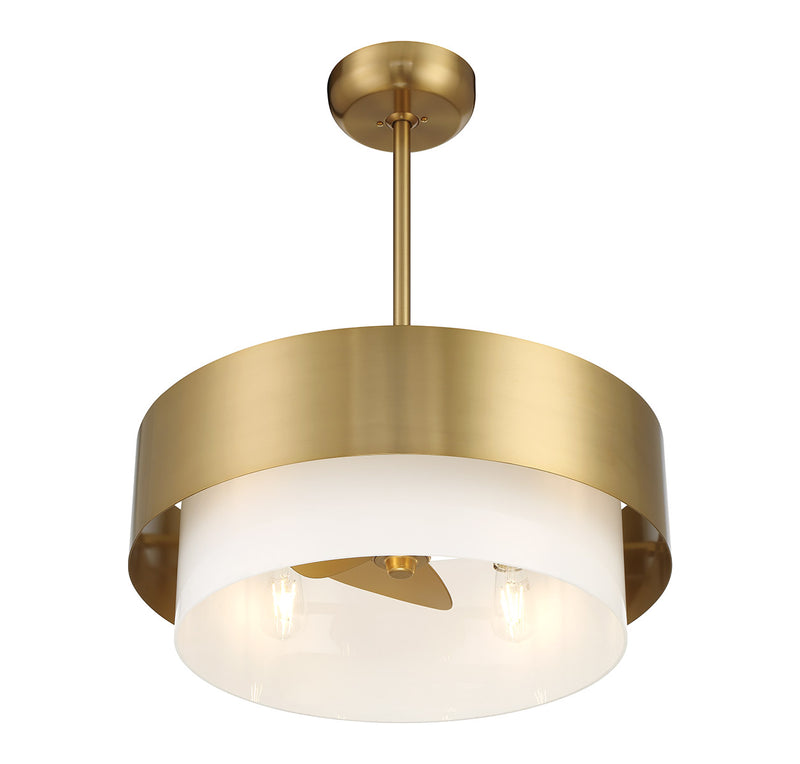 Diana 4-Light Fan D'Lier