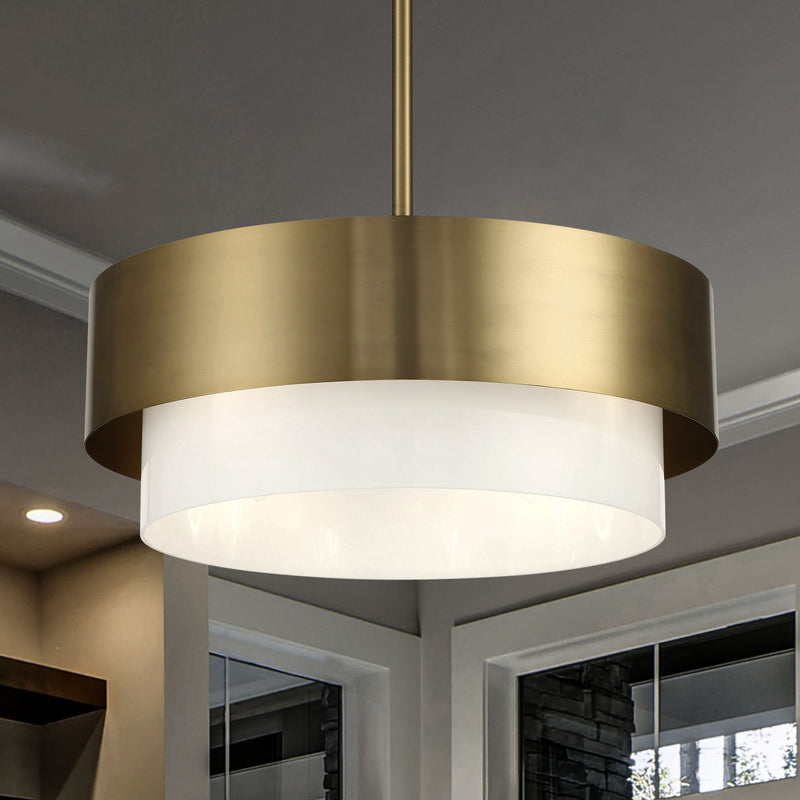 Diana 4-Light Fan D'Lier