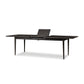Harper Extension Dining Table - Black Mango