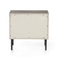 Carly 2 Drawer Nightstand - Grey Wash Veneer