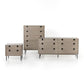 Carly 2 Drawer Nightstand - Grey Wash Veneer