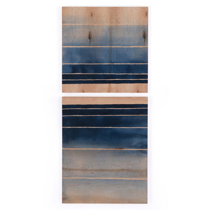 Deep End Diptych by Jess Engle - Maple Box
