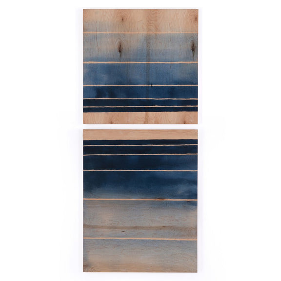 Deep End Diptych by Jess Engle - Maple Box