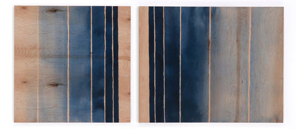 Deep End Diptych by Jess Engle - Maple Box