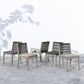 Sherwood Outdoor Dining Chair, Weathered Grey - Faye Sand