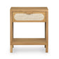 Allegra Nightstand - Honey Oak Veneer