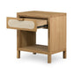 Allegra Nightstand - Honey Oak Veneer