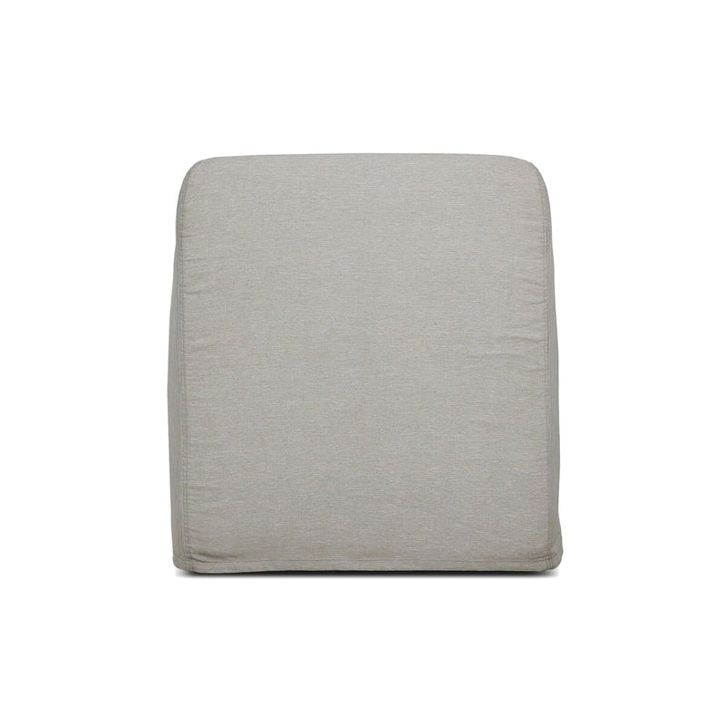 Dade Outdoor Slipcover Swivel Chair - Venao Grey