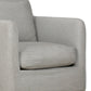 Dade Outdoor Slipcover Swivel Chair - Venao Grey