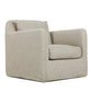 Dade Outdoor Slipcover Swivel Chair - Faye Sand