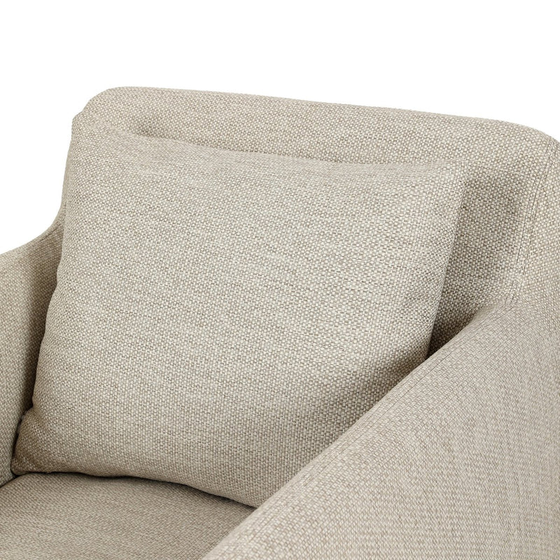 Dade Outdoor Slipcover Swivel Chair - Faye Sand