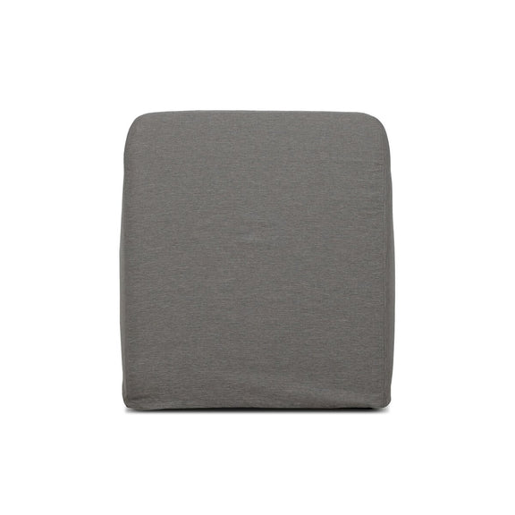Dade Outdoor Slipcover Swivel Chair - Venao Charcoal