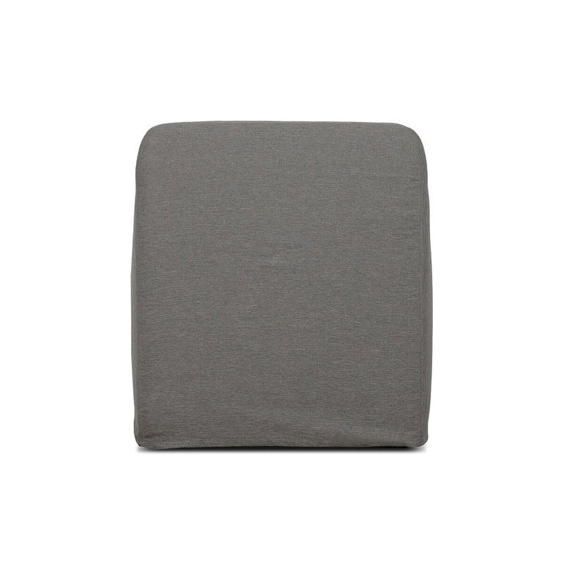 Dade Outdoor Slipcover Swivel Chair - Venao Charcoal