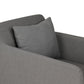 Dade Outdoor Slipcover Swivel Chair - Venao Charcoal