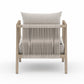 Numa Outdoor Chair - Washed Brown - Stone Grey