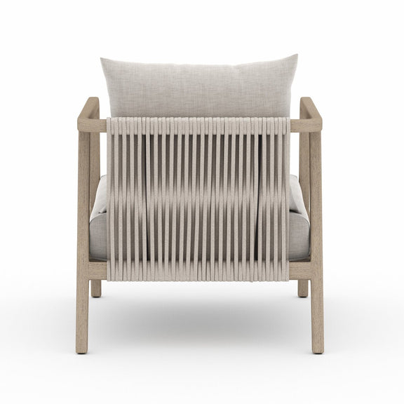 Numa Outdoor Chair - Washed Brown - Stone Grey