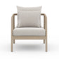 Numa Outdoor Chair - Washed Brown - Stone Grey
