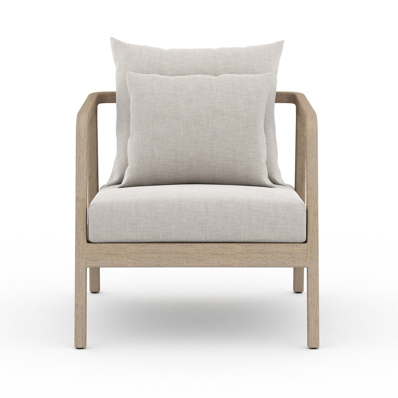Numa Outdoor Chair - Washed Brown - Stone Grey
