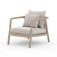 Numa Outdoor Chair - Washed Brown - Stone Grey
