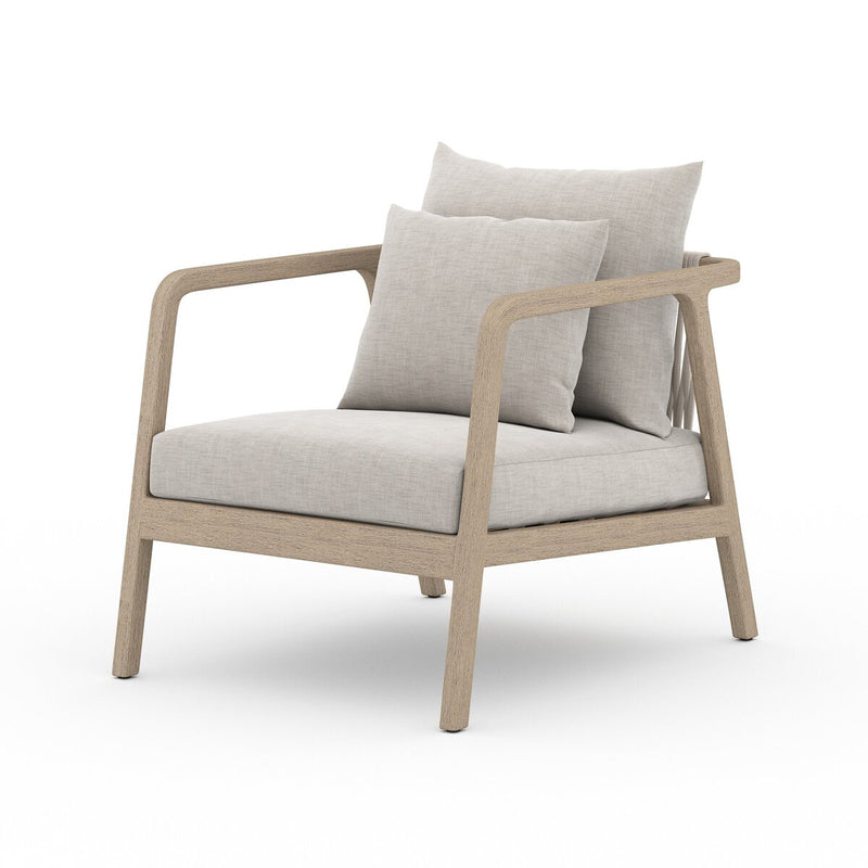 Numa Outdoor Chair - Washed Brown - Stone Grey