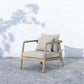 Numa Outdoor Chair - Washed Brown - Stone Grey