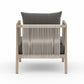 Numa Outdoor Chair - Washed Brown - Charcoal