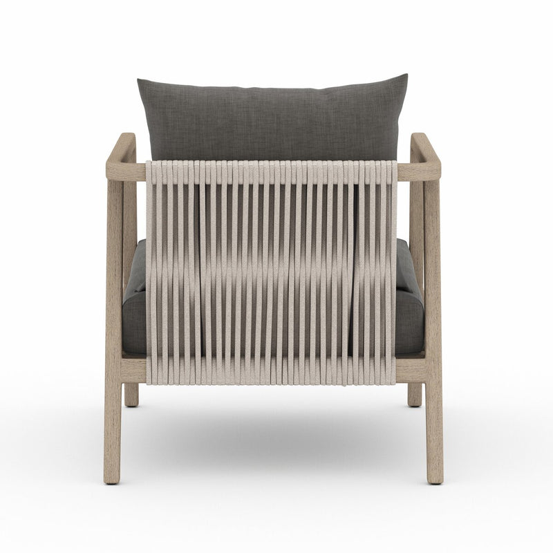Numa Outdoor Chair - Washed Brown - Charcoal