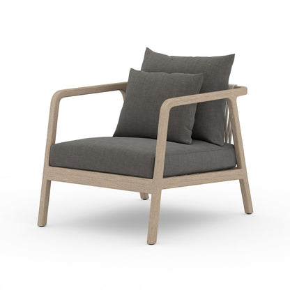 Numa Outdoor Chair - Washed Brown - Charcoal