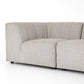 Gwen Outdoor 3-Piece Sectional Sofa - Faye Ash