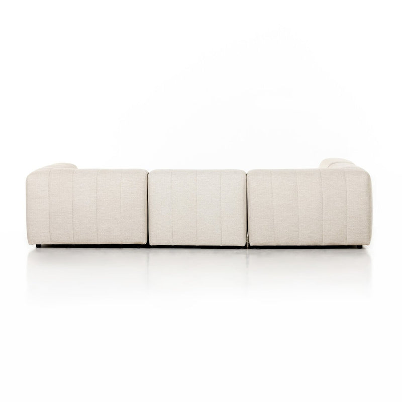 Gwen Outdoor 4-Piece Sectional - Faye Sand