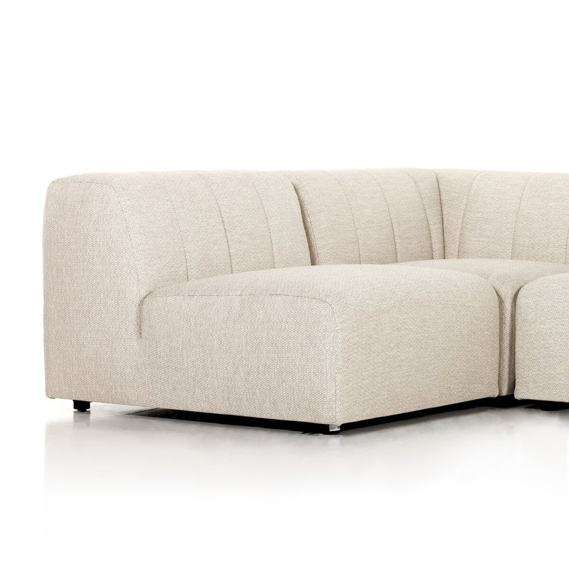 Gwen Outdoor 4-Piece Sectional - Faye Sand