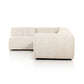 Gwen Outdoor 4-Piece Sectional - Faye Sand